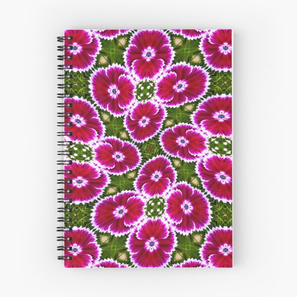 Aperçu de l'œuvre Motif œillet violet créée et vendue par Patternflower.