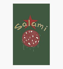 Salami Photographic Print
