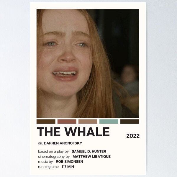 Item preview, The Whale Movie Poster designed and sold by YellowishCat15.