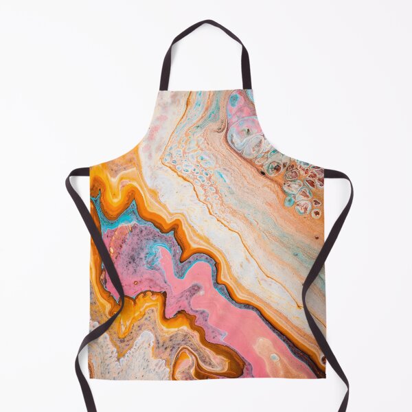 Item preview, Caramel Swirls 5  - Original Fluid Acrylic Abstract Painting designed and sold by lumino-one.