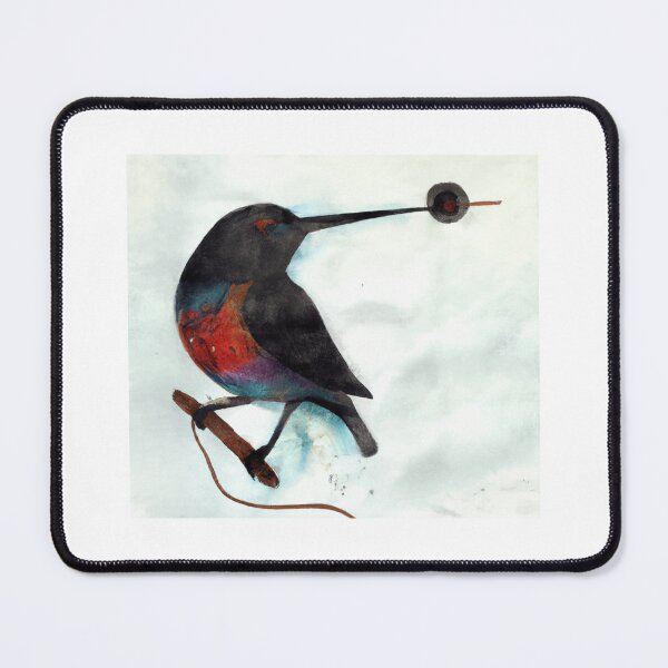 Item preview, Abstract bird watercolor illustration designed and sold by The Snarky Psychologist.