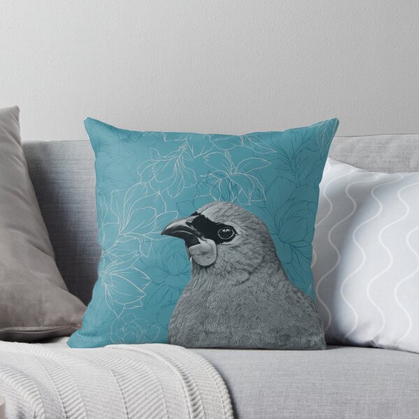 Item preview, Kokako Magnolia Print designed and sold by chocolatemouse.