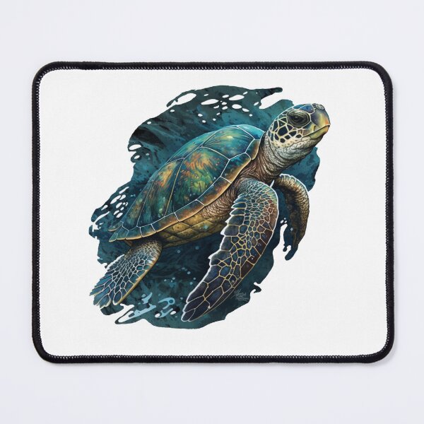 Item preview, Graceful Swimmer: Sea Turtle Design designed and sold by OAK231.
