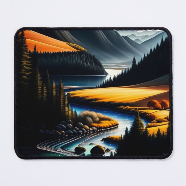 Item preview, A futuristic landscape captures the attention and imagination of anyone. designed and sold by BrendaDesigner.