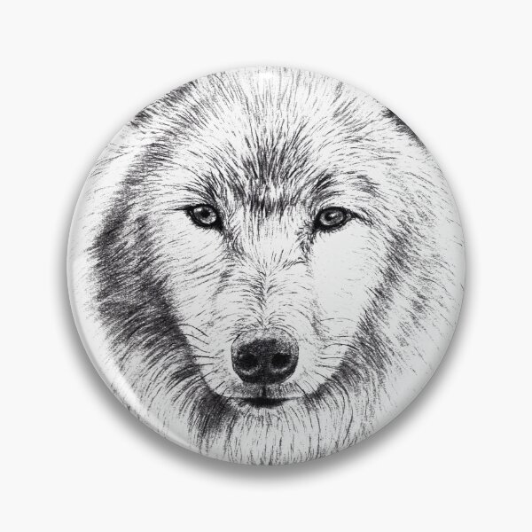 Item preview, Wolf portrait in transparency designed and sold by SylvieG18.