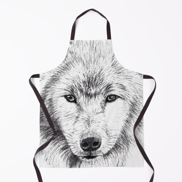 Item preview, Wolf portrait in transparency designed and sold by SylvieG18.