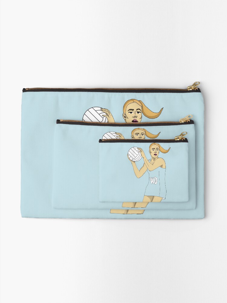 Alternate view of Wing Defence LIGHT BLUE Zipper Pouch