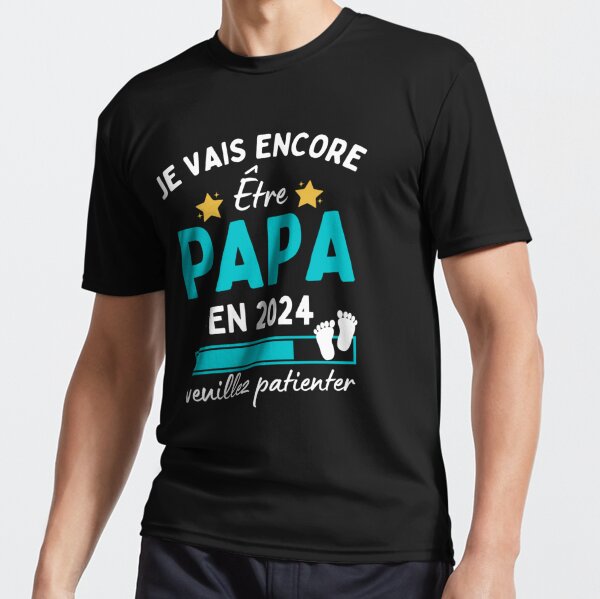 Cadeau des futurs parents de grossesse Papa 2024' T-shirt vintage