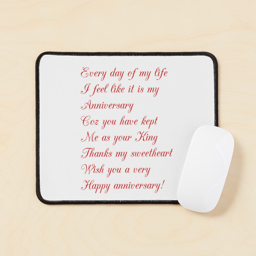 Short Anniversary Sentiments and Poems for Husband - Quotes Square