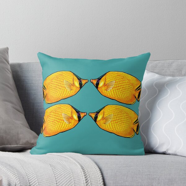 Item preview, Salty Butterfly Fish Pattern designed and sold by FreyStrandDraws.