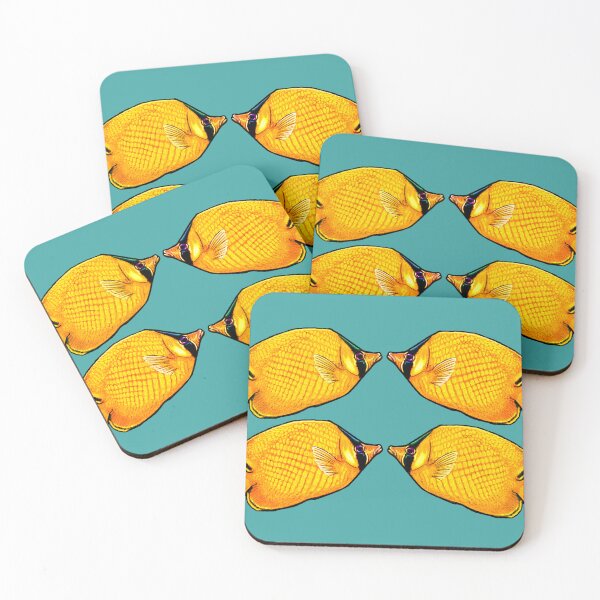 Item preview, Salty Butterfly Fish Pattern designed and sold by FreyStrandDraws.