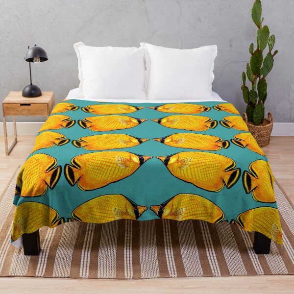 Item preview, Salty Butterfly Fish Pattern designed and sold by FreyStrandDraws.