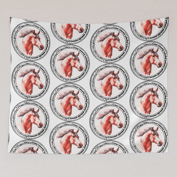 Item preview, Red Horse Wagon Wheel designed and sold by FinalCut55.
