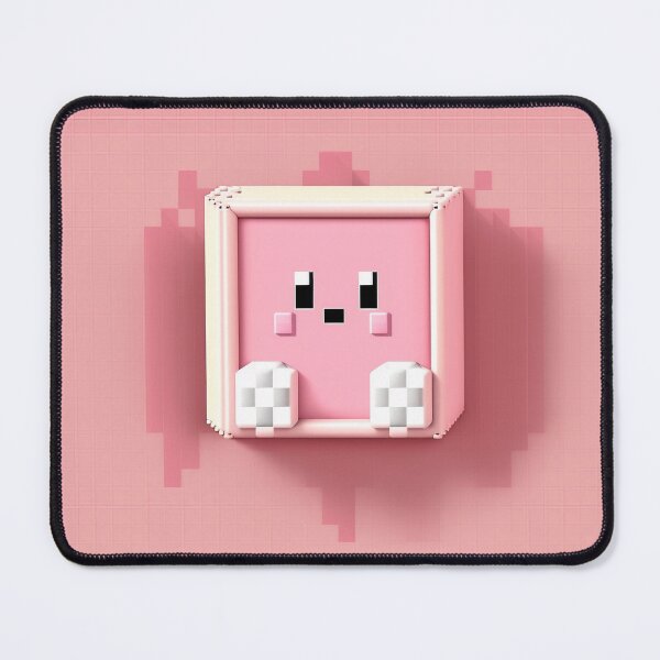 Item preview, Cute Baby Pink 3D Pixel Design designed and sold by LinearDimension.