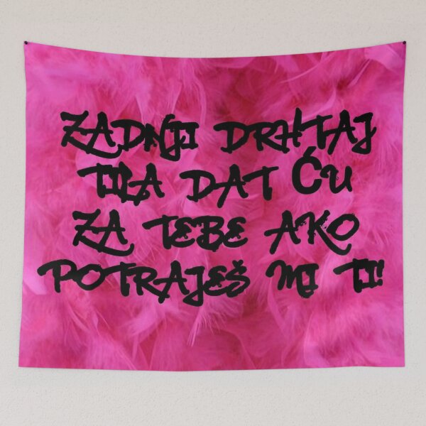Item preview, Lyrics - Zadnji drhtaj tila dat ću za tebe ako potraješ mi ti (Ako potraješ mi ti) designed and sold by Marija Barisic.