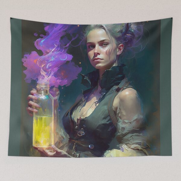 Item preview, Potion Saleswomen designed and sold by GenerationGems.