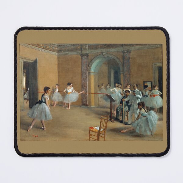 Item preview, The Dance Foyer at the Opera on the rue Le Peletier by Edgar Degas designed and sold by VintageArtByIda.
