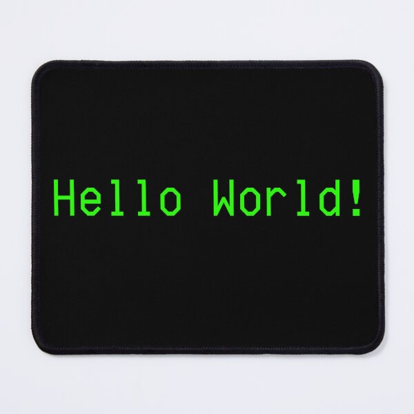 Item preview, "Hello World!" for Coders | Programming Apparel designed and sold by SimpliText.