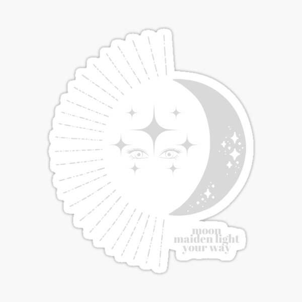 Item preview, The Moon Maiden designed and sold by SquirrelAndBear.
