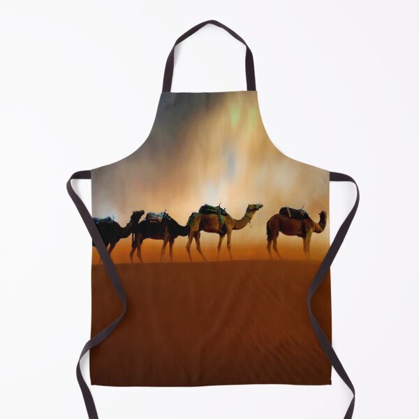 Item preview, ANIMALS #108 - Camel Train on Windy Sandy Dune designed and sold by DEL-Productions.