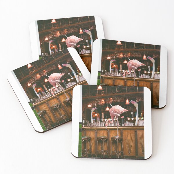 Item preview, Flamingoes  designed and sold by Julesflows.
