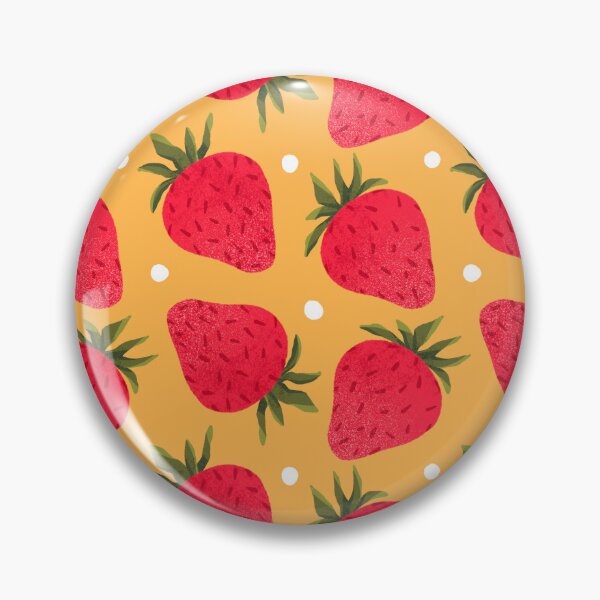 Artikelvorschau, Strawberry Pattern - Simple Orange entworfen und verkauft von RahimaUmmi.