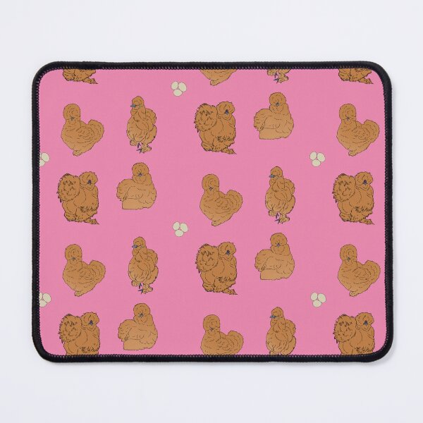 Item preview, Buff Silkie Chicken Pattern Pink designed and sold by Ashley Gagnon.