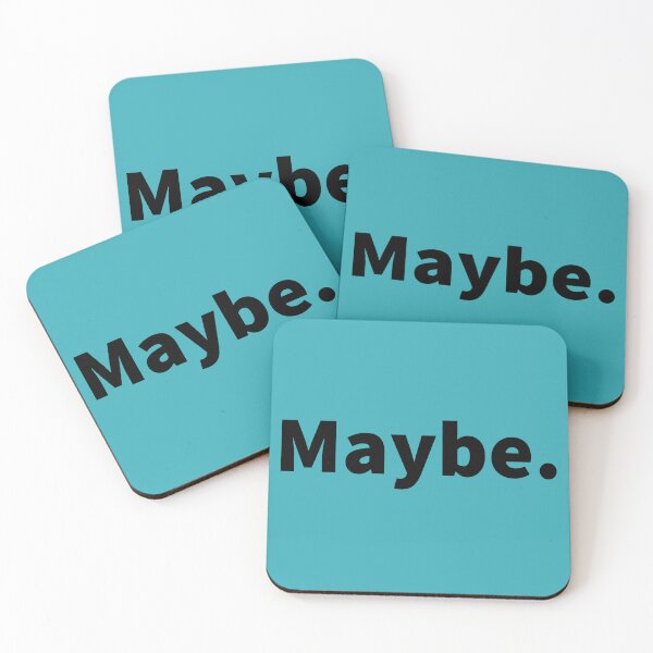 Item preview, Maybe, sarcastic, sarcasm, snarky, playful  designed and sold by PlainCrankyT.