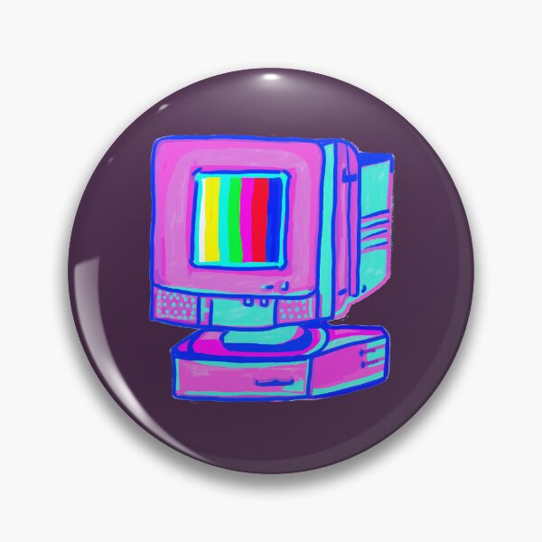 Item preview, Neon Monitor designed and sold by redbubbel.