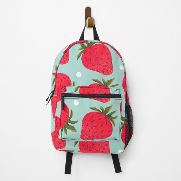 Item preview, Strawberry Pattern - Simple Turqoise designed and sold by RahimaUmmi.