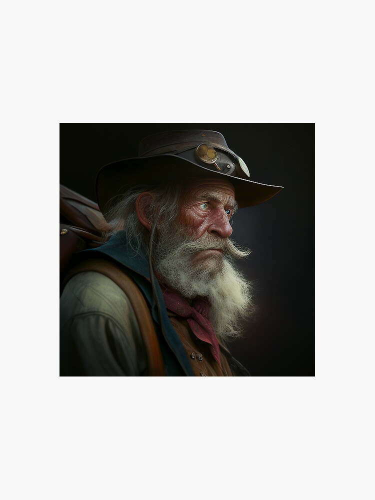 Old Greg, the prospector, the recluse