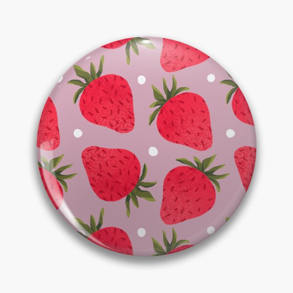 Artikelvorschau, Strawberry Pattern - Simple Lilac entworfen und verkauft von RahimaUmmi.