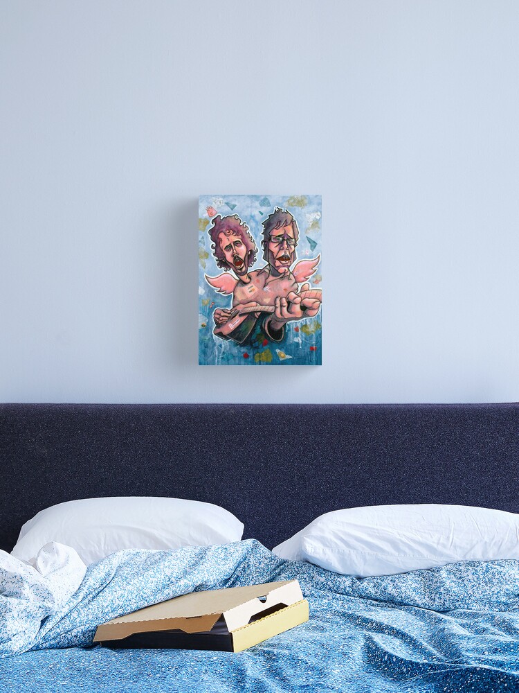Thumbnail 2 of 3, Canvas Print, Bret and Jemaine designed and sold by mistertengu74.