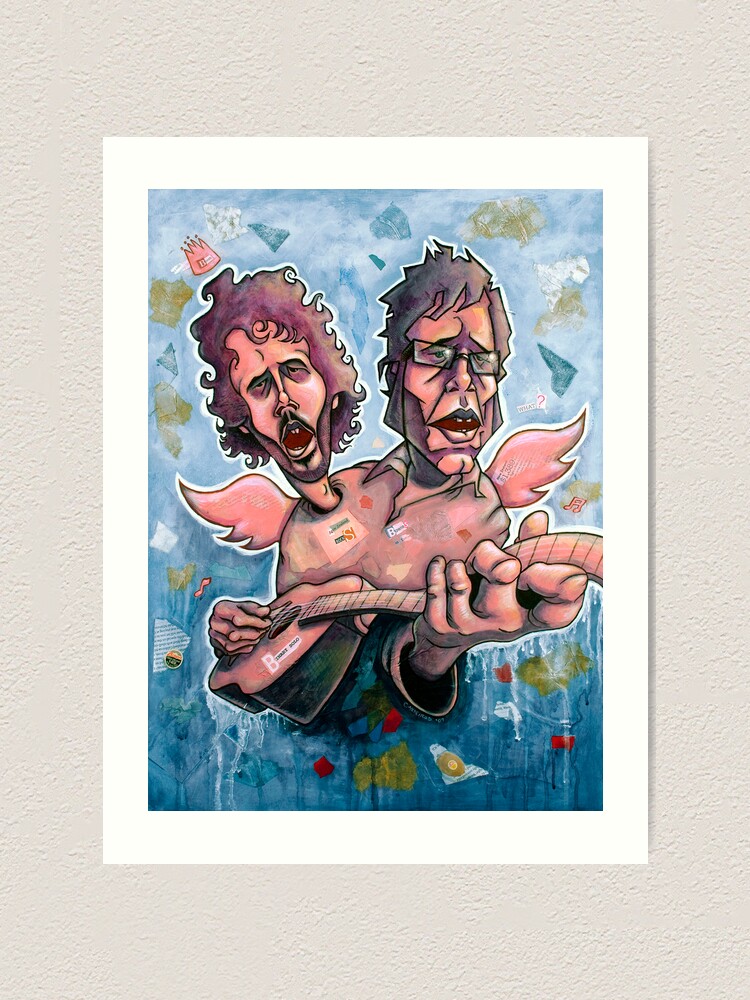 Alternate view of Bret and Jemaine Art Print