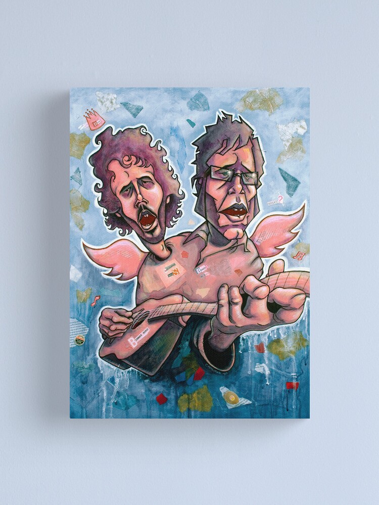 Thumbnail 1 of 3, Canvas Print, Bret and Jemaine designed and sold by mistertengu74.