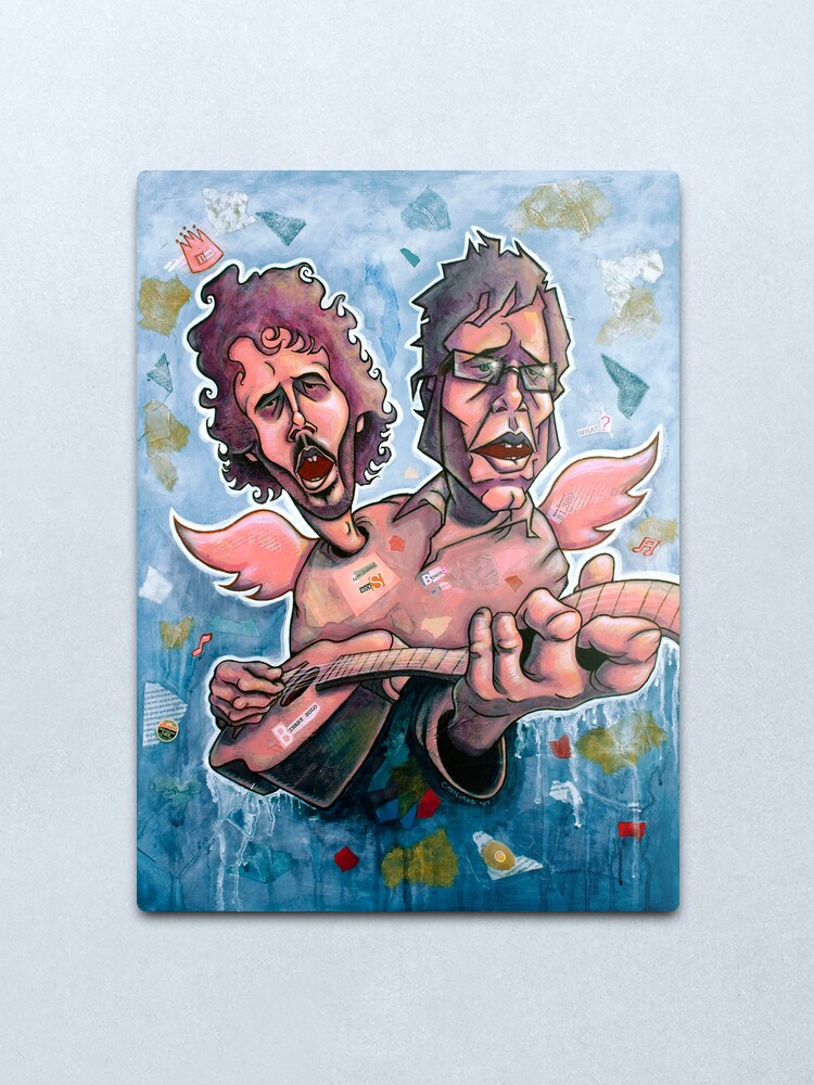 Alternate view of Bret and Jemaine Metal Print