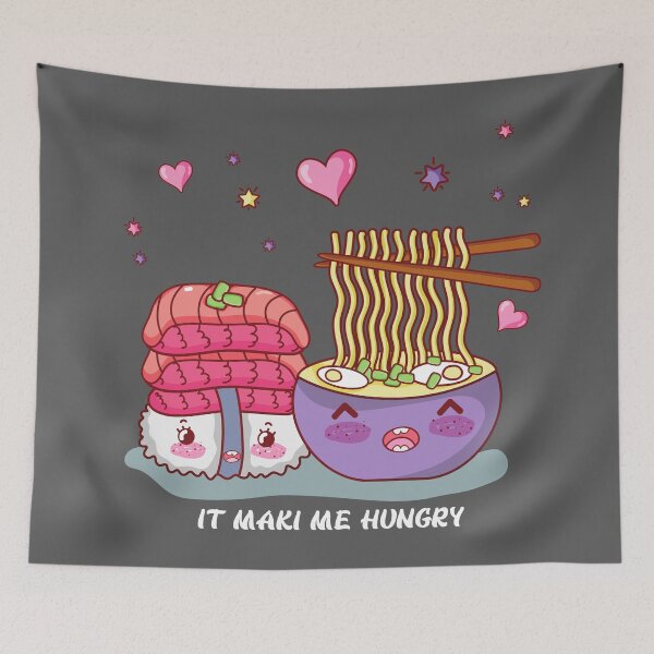 Item preview, It Maki Me Hungry! designed and sold by tmdaliggr.