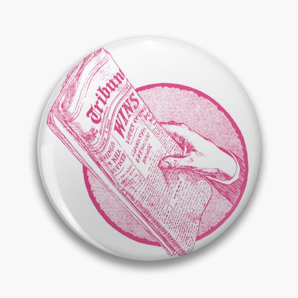 Item preview, Vintage newspaper illustration in pink designed and sold by pinkyfish1010.