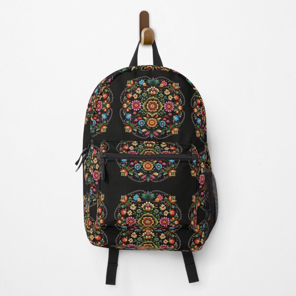 Item preview, Colorful Traditional Portuguese Style Folk Embroidery Pattern designed and sold by Orianah.