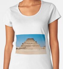 Stepped pyramid, Pyramid of Djoser Women's Premium T-Shirt