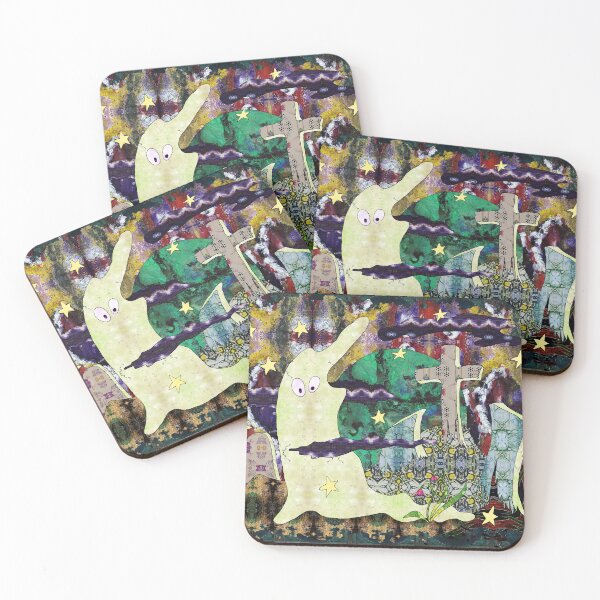 Item preview, Ghostly Fun in the Graveyard designed and sold by MagickMama.
