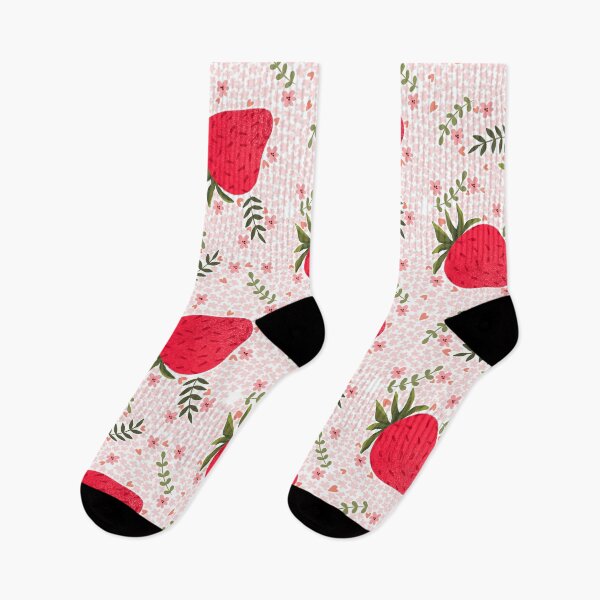 Item preview, Strawberry Burst - Floral Pink designed and sold by RahimaUmmi.