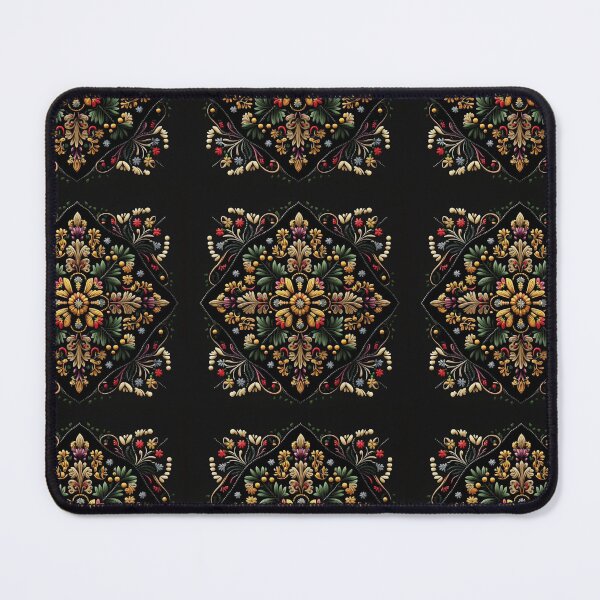 Item preview, Colorful Traditional Portuguese Style Folk Embroidery Pattern designed and sold by Orianah.