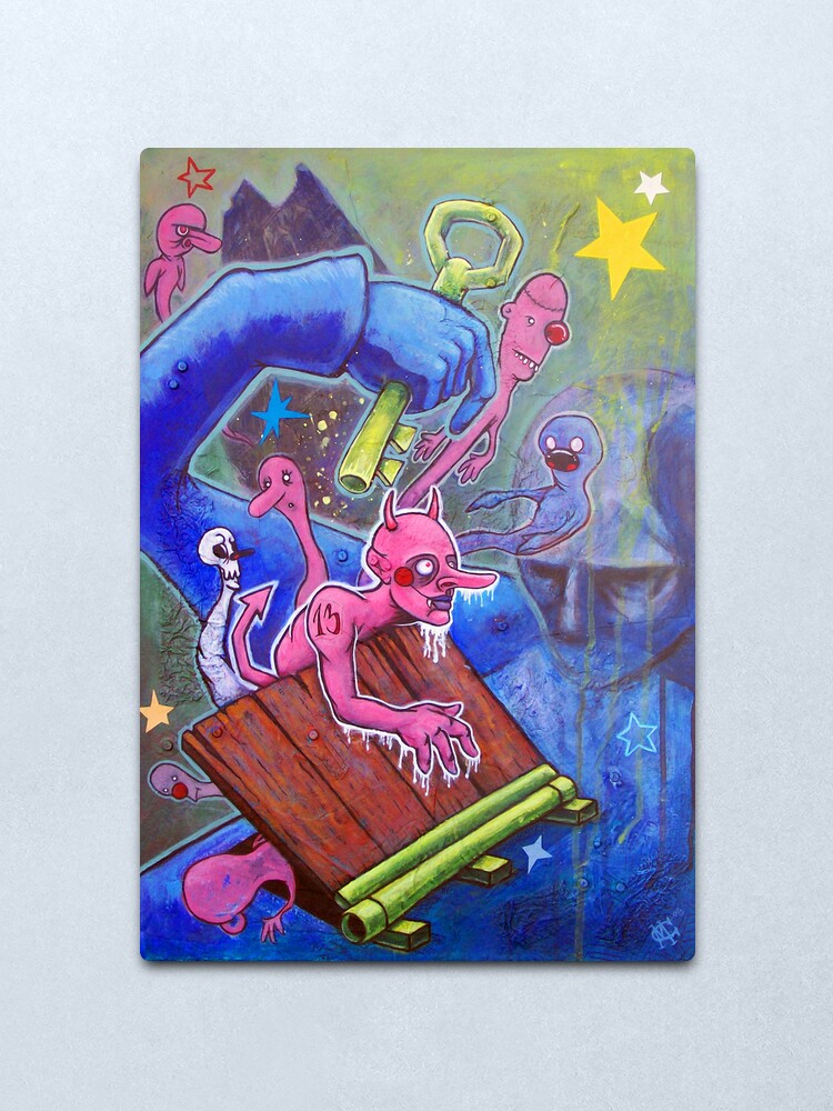 Alternate view of There's always Hope, I guess... Metal Print