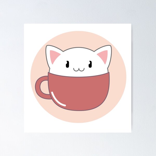 Item preview, Cute cat in a cup designed and sold by Asimia.