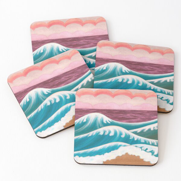 Item preview, Colorful waves  designed and sold by myfavoritesm4.