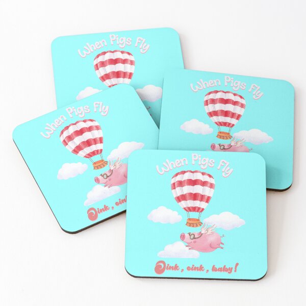 Item preview, When Pigs Fly, Oink, Oink Baby! designed and sold by Fhfarms.