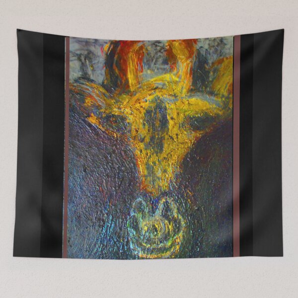 Item preview, spectacular yellow giraffe designed and sold by THE OBSIDIAN THROUGHPUT.