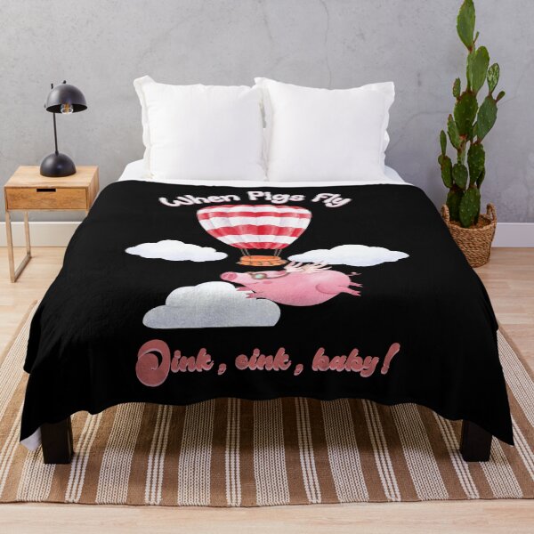 Item preview, When Pigs Fly, Oink, Oink Baby! designed and sold by Fhfarms.