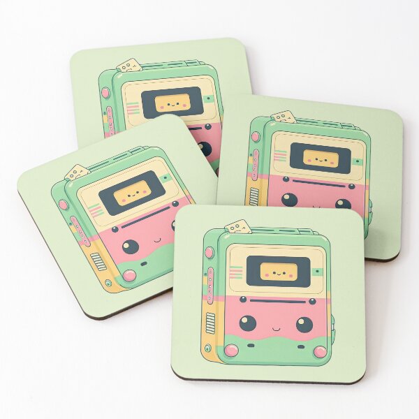 Item preview, Cute Vintage Classic Cassette Player From 1980s Retro Disco Vibes designed and sold by ultra-cute.